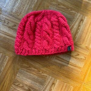 ⭐️ pink north face toboggan winter hat